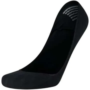 Calvin Klein Men's No Show Socks - 3 Pack Soft Cotton Blend Invisible Liners Loafer Socks for Men with Heel Grip (Size 7-12), Size 7-12, Black