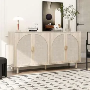 Elegant 4 Door Cabinet for Stylish Home Storage Solutions