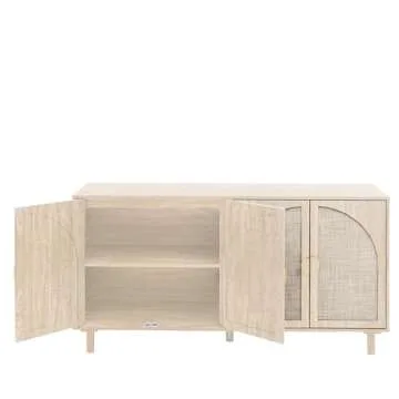 Elegant 4 Door Cabinet for Stylish Home Storage Solutions