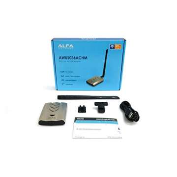 Alfa AWUS036ACHM 802.11ac USB WiFi Range Boost Adapter