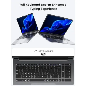 KAIGERR Laptop with 16GB RAM and 512GB SSD Computer