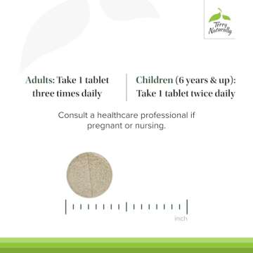 Terry Naturally Bronchial Clear - 90 Tablets - Soothing Relief for Occasional Cough - Non-Drowsy, Non-Jittery Formula - Non-GMO - 90 Servings