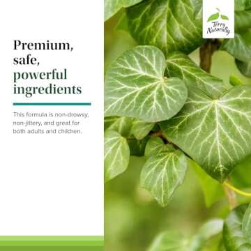 Terry Naturally Bronchial Clear - 90 Tablets - Soothing Relief for Occasional Cough - Non-Drowsy, Non-Jittery Formula - Non-GMO - 90 Servings