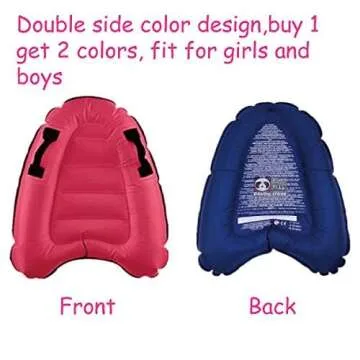 Inflatable Surf Body Board with Handles for Kids & Adults