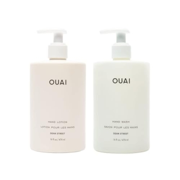 OUAI Hand Wash & Lotion Set - Moisturizing & Exfoliating