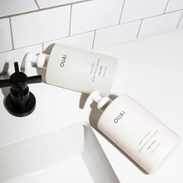 OUAI Hand Wash & Lotion Set - Moisturizing & Exfoliating