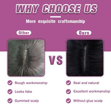 Natural Brown Straight Wig 26" - Perfect for All Occasions