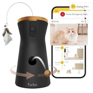 Furbo Cat Camera + Nanny Bundle: Pet Security Alert