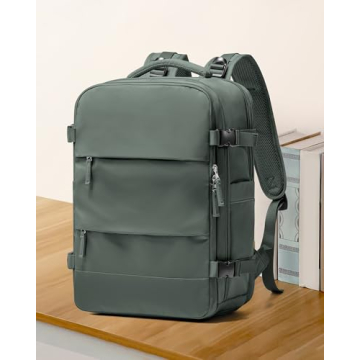 Coowoz Waterproof Travel Backpack with USB Charging Anti-Theft