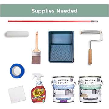 Transform Your Floors with Rust-Oleum Pearl Gray Coating