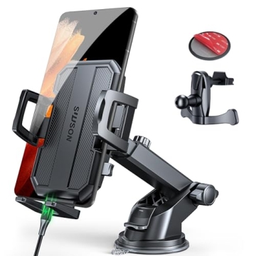 SUUSON Car Phone Holder Mount - Versatile Hands-Free Solution
