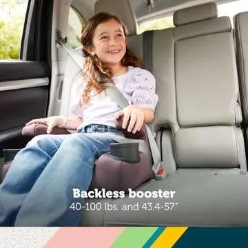 Safety 1st Boost-and-Go All-in-1 Harness Booster car seat, 3-in-1 Booster for Extended use: Forward-Facing Harness, high-Back Belt-Positioning Booster and Backless Booster, Dunes Edge