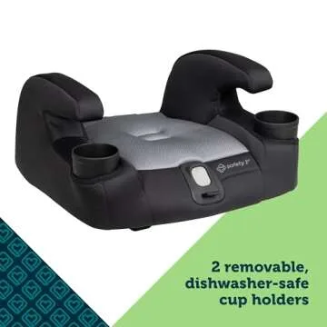 Safety 1st Boost-and-Go All-in-1 Harness Booster car seat, 3-in-1 Booster for Extended use: Forward-Facing Harness, high-Back Belt-Positioning Booster and Backless Booster, Dunes Edge