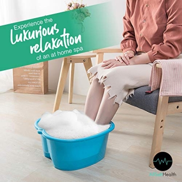 Foot Soaking Bath Basin for Relaxation and Therapy
