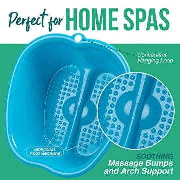 Foot Soaking Bath Basin for Relaxation and Therapy