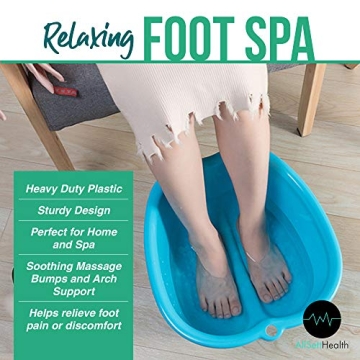 Foot Soaking Bath Basin for Relaxation and Therapy