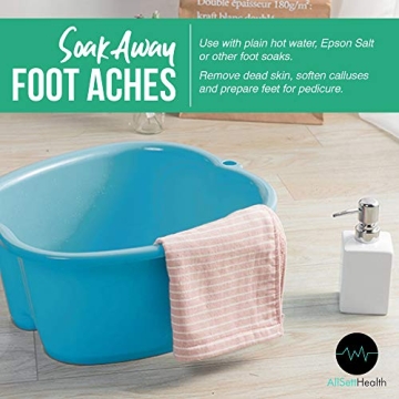 Foot Soaking Bath Basin for Relaxation and Therapy