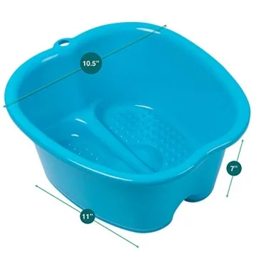 Foot Soaking Bath Basin for Relaxation and Therapy