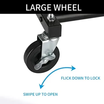 Fishat Portable Rolling Clothing Rack for Home & Dorms