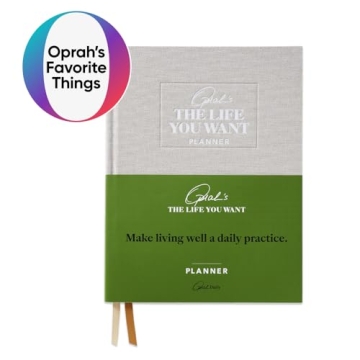 Oprah's The Life You Want™ Planner: Part weekly planner, part intention journal, this powerful undated guide will help you set a vision for your life and intentions for each week