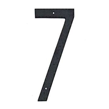 Montague Metal 10-Inch Individual House Number, Textured Font