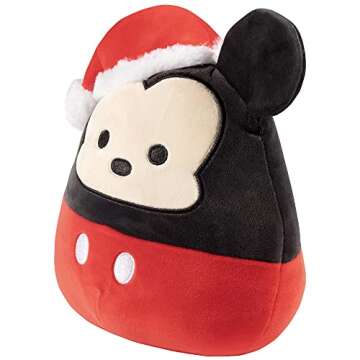 Squishmallows Mickey Mouse 8-Inch Plush Toy for Kids