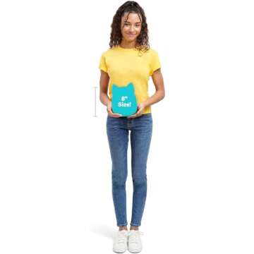 Squishmallows Mickey Mouse 8-Inch Plush Toy for Kids