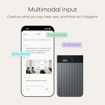 Plaud Note Pro AI Recorder for Transcription & Summaries
