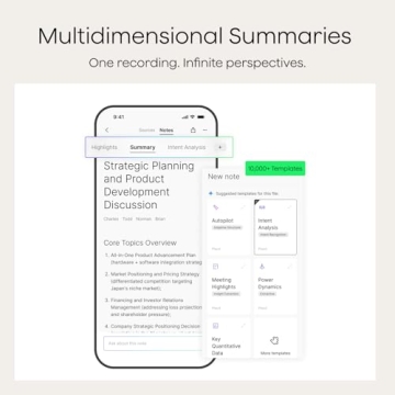 Plaud Note Pro AI Recorder for Transcription & Summaries