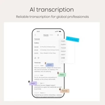 Plaud Note Pro AI Recorder for Transcription & Summaries
