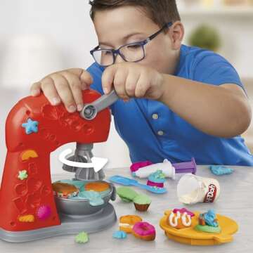 Play-Doh Kitchen Creations Magical Mixer Playset, Toy Mixer with Play Kitchen Accessories, Arts and ...