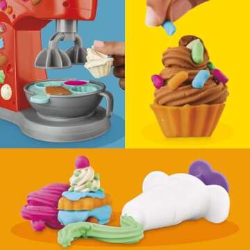 Play-Doh Kitchen Creations Magical Mixer Playset, Toy Mixer with Play Kitchen Accessories, Arts and Crafts for Kids 3 Years and Up