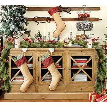 Artiflr 6Ft Christmas Garland, Artificial Pine Garland Holiday Decor for Outdoor or Indoor Home Garden Artificial Green Greenery, or Fireplaces Holiday Party Decorations (Green)