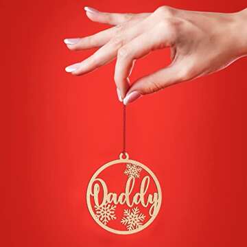 Personalized Christmas Stockings Name Tags Set of 3