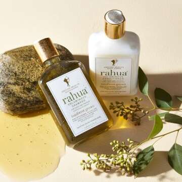 Rahua Voluminous Shampoo, 9.3 Fl Oz, Organic Volumizing Sulfate Free Shampoo, Natural, Plant Based Derived Ingredients, Lavender & Eucalyptus Scent, Hair Care for Fine Hair with Lemongrass & Green Tea