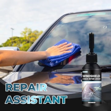 2025 Windshield Crack Repair Kit,Latest Upgraded Glass Crack Repair Kit,5MinQuick-Glass Repair Liqui...