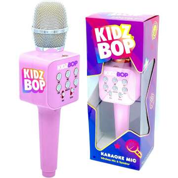Kidz Bop Karaoke Microphone for Kids - Fun Musical Gift