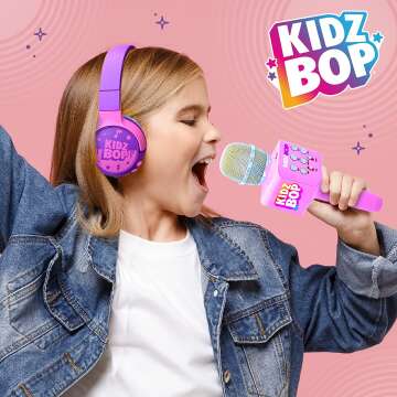 Kidz Bop Karaoke Microphone for Kids - Fun Musical Gift