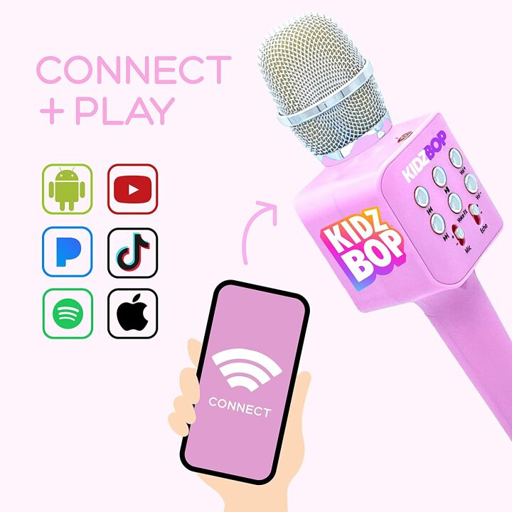 Kidz Bop Karaoke Microphone for Kids - Fun Musical Gift