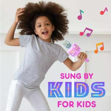 Kidz Bop Karaoke Microphone for Kids - Fun Musical Gift