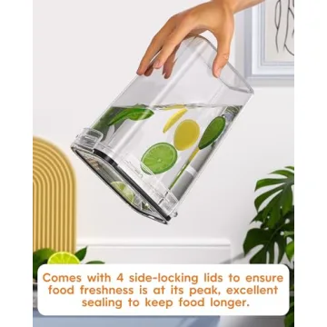 15 PCS Airtight Food Storage Container Set with Lids