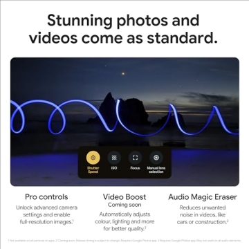 Google Pixel 8 Pro, Fully Unlocked, Bay, 256 GB, 6.7 in Screen (Renewed)