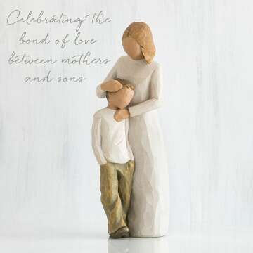 Willow Tree Mother Son Figure - Meaningful Family Sculpture
