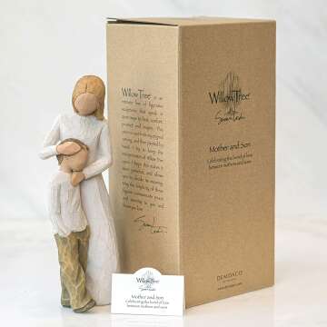 Willow Tree Mother Son Figure - Meaningful Family Sculpture