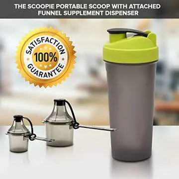 The Scoopie: Ultimate Spill-Proof Supplement Container