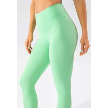 Ukaste Women's High-Rise Yoga Leggings - Soft Stretch Pants