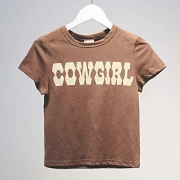 MISSACTIVER Y2K Vintage Graphic Crop Top Women’s Fashion