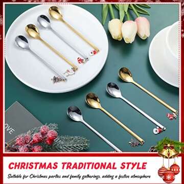 8 Festive Christmas Spoons for Holiday Celebrations