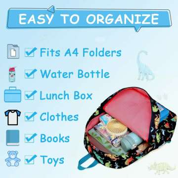 VASCHY Kids Lightweight Preschool Backpack