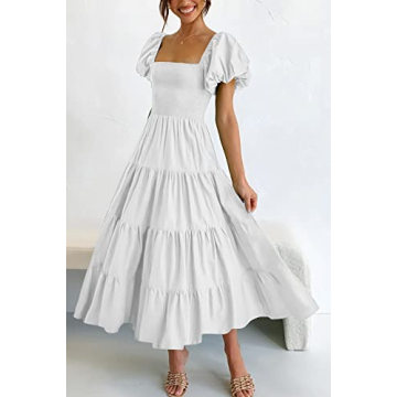 PRETTYGARDEN Women's Summer Midi Dress - Flattering & Stylish